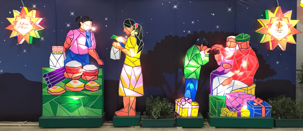 Light-Up Lanterns, One of the Christmas Traditions in the Philippines
