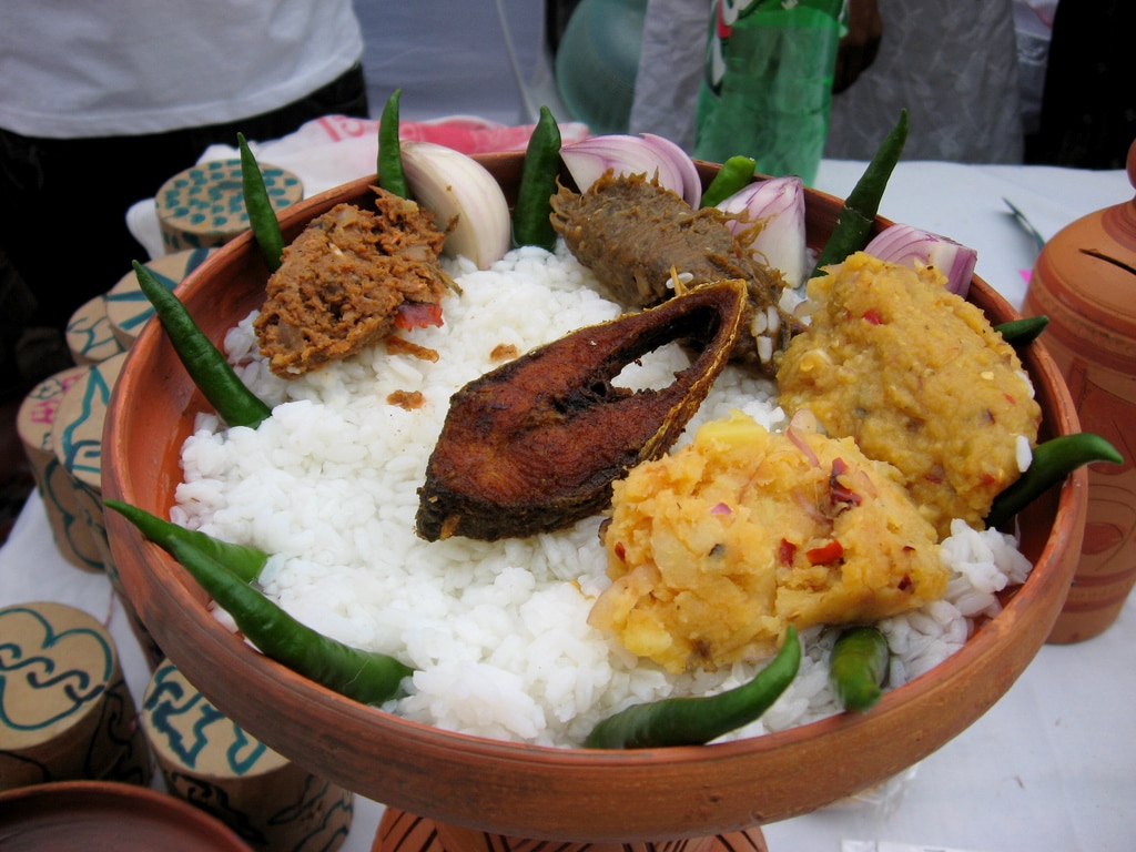 panta bhat on bengali new year