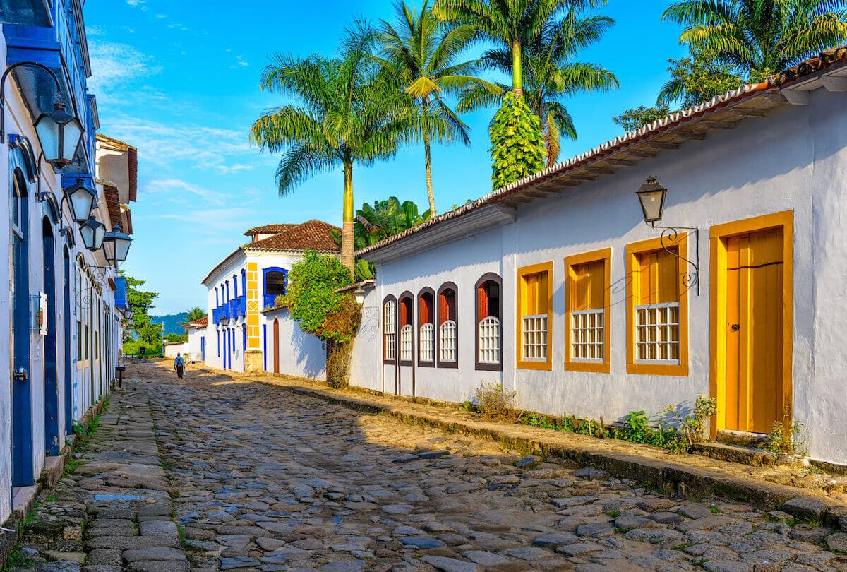 Street at Paraty, Rio de Janeiro