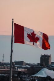 Moving to Canada requirements: Canadian flag