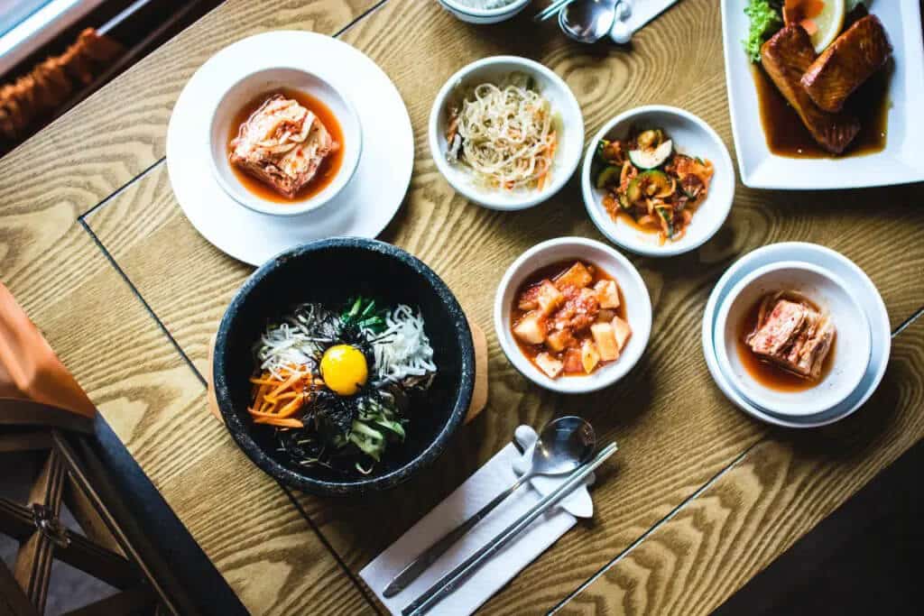 Food for Christmas in Korea