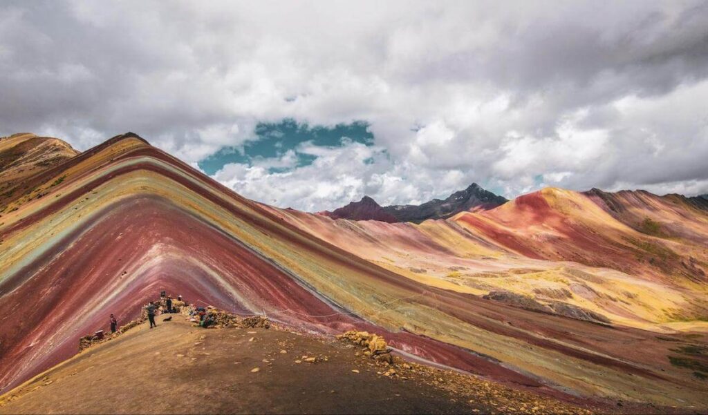 Rainbow Mountain in Peru
