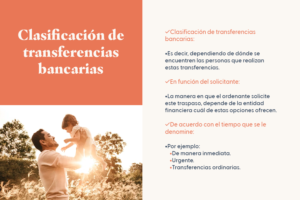 Clasificación de transferencias bancarias
