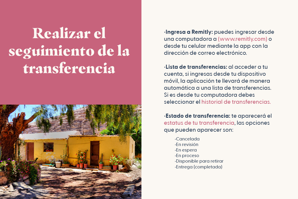 Realizar el seguimiento de el envío