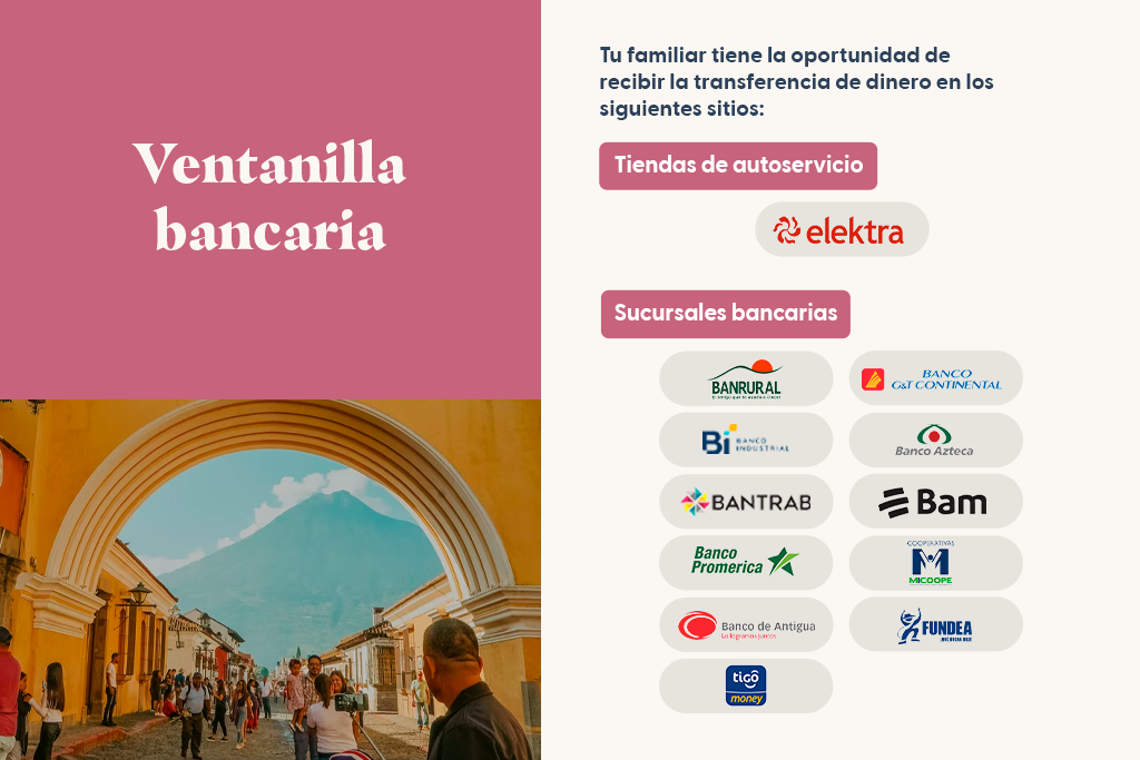 ventanilla en bancaria