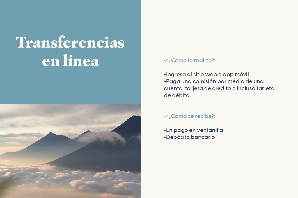 transferencias en linea