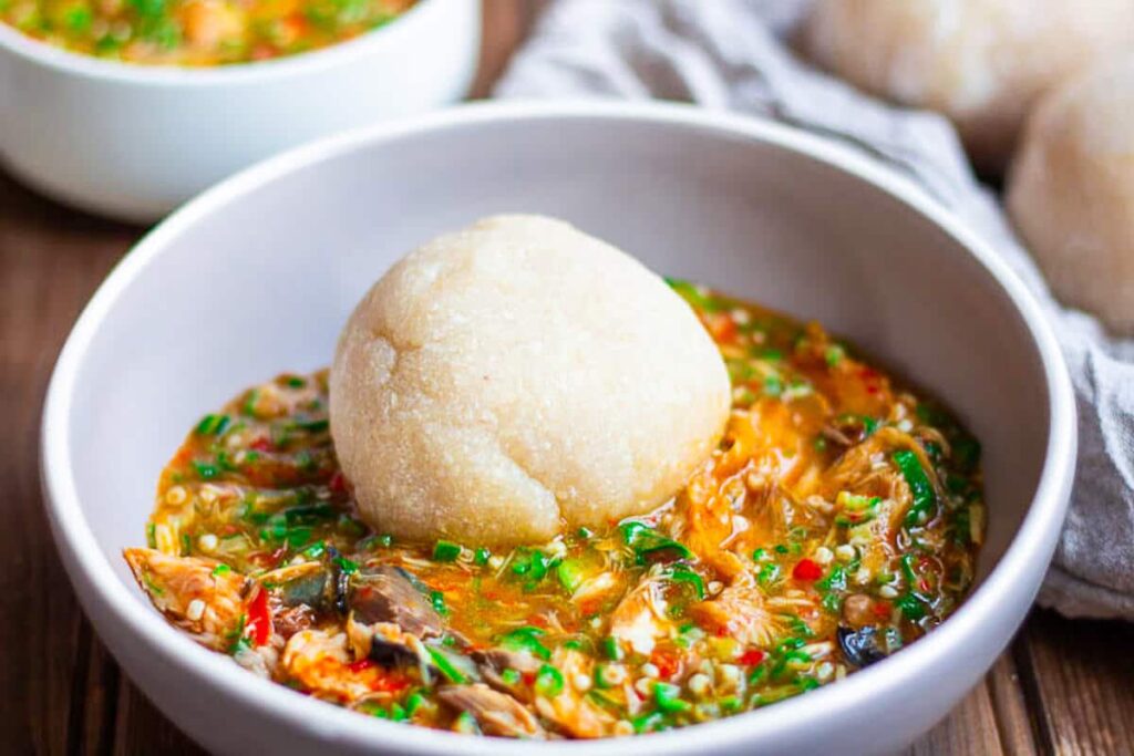 Piatto nigeriano: eba
