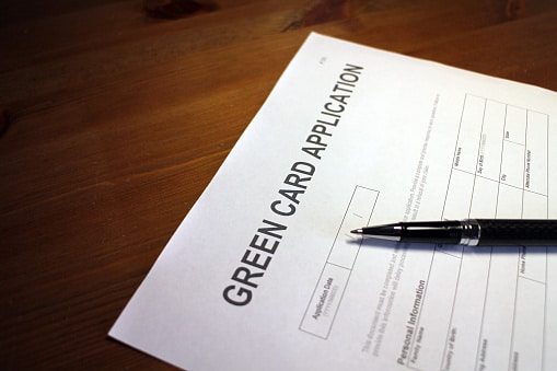 Modulo di domanda per la green card