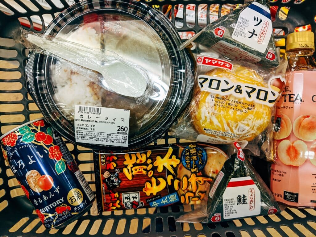 Larawan ng mga pagkain sa Japan