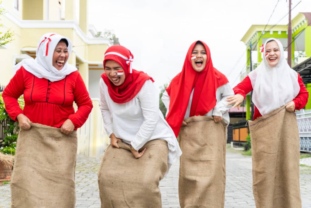 Celebración del Día de la Independencia de Indonesia