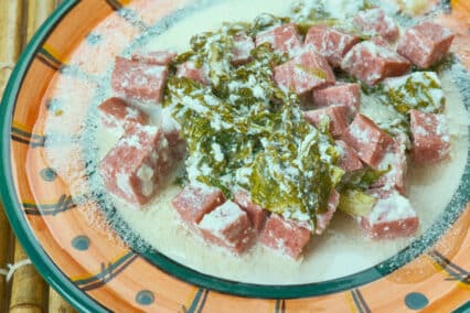 Samoan,Coconut,Creamed,Â??spinachâ??,-,Palusami.,Samoa,Cuisine