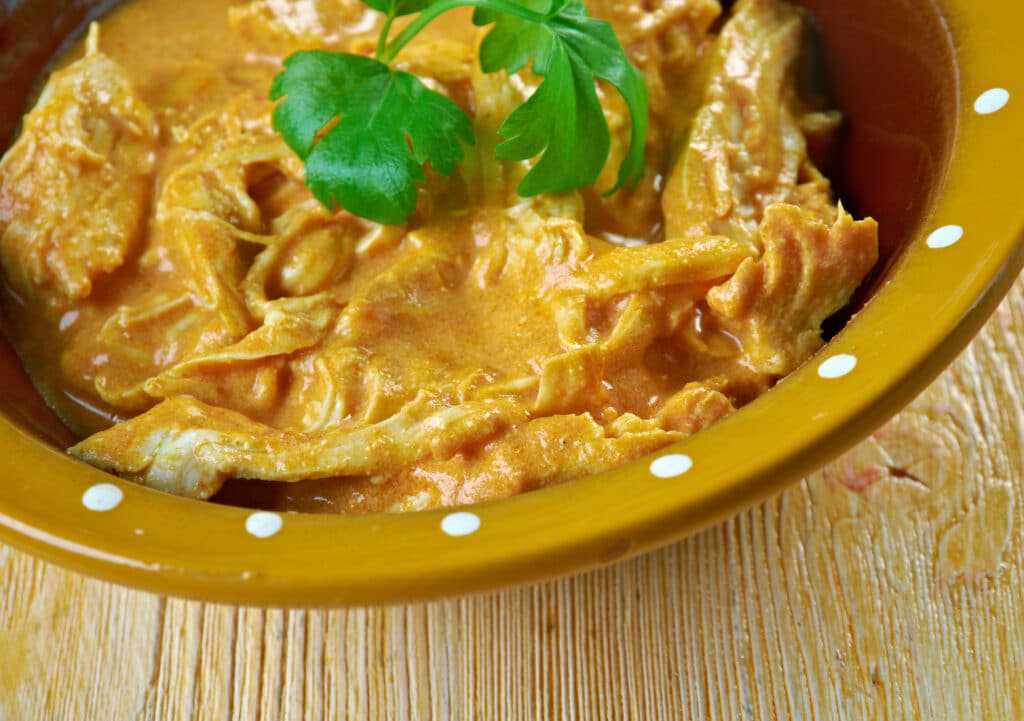 Poulet Nyembwe from Gabon the national dish