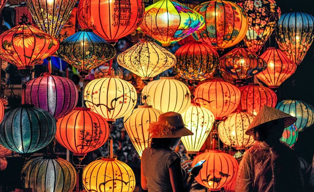 Lunar New Year lanterns