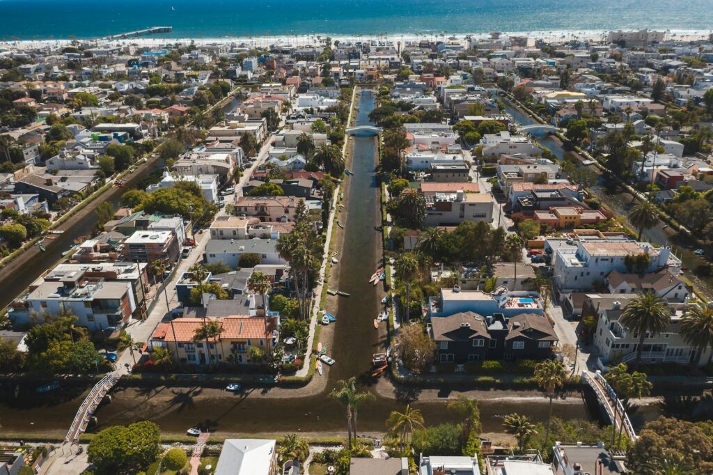 Residential na mga bahay sa Los Angeles