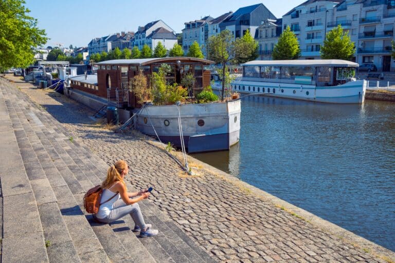 Nantes France expat city view