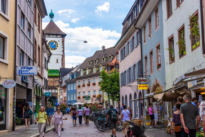 Street view of Hauptstraße Freiburg