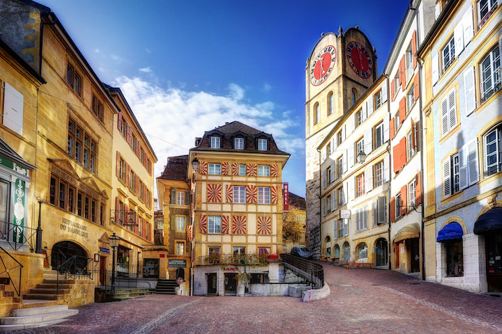 Streetview Rue des Moulins Neuchatel