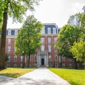 DuPont Hall on the campus of the University of Delaware in Newark houses the school's engineering and construction department