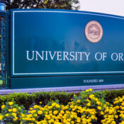 The University of Oregon. Founded in 1876, the University of Oregon is a public flagship research university located in Eugene, Oregon, USA.