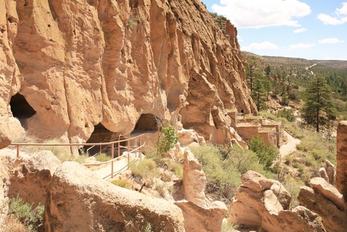 Bandelier National Monument in New Mexico, USA