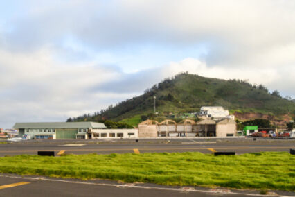 Tenerife North airport in the morning