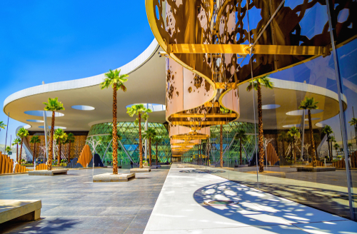 The new Menara Airport building with its stunning architectural design.Marrakesh is the most popular tourist destination in Morocco.