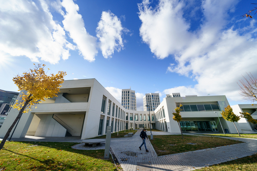 Building of the College of Health Sciences of the University of Granada
