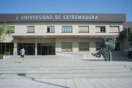 Rectors office building. University of Extremadura, Badajoz Campus
