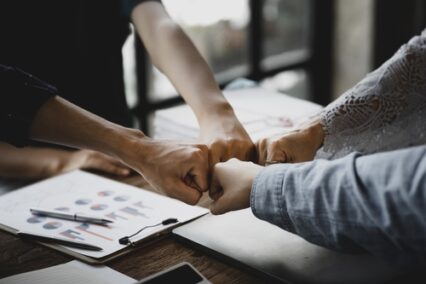 Startup company planning meetings