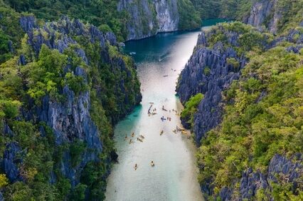 Big Lagoon in the Philippines