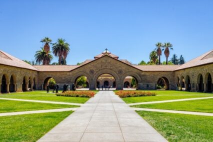 Main building in the Stanford University.