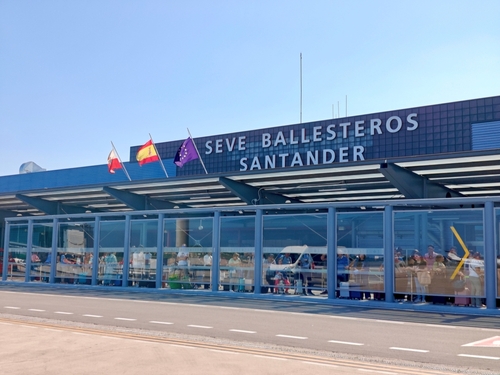 Severiano Ballesteros Airport of Santander, Spain