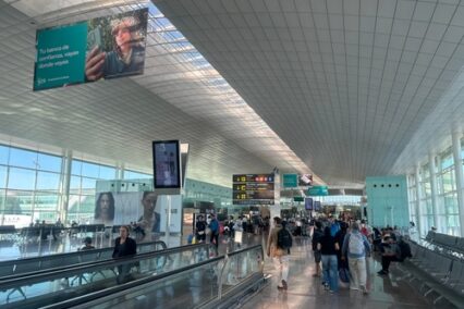 Barcelona, El Prat Airport.