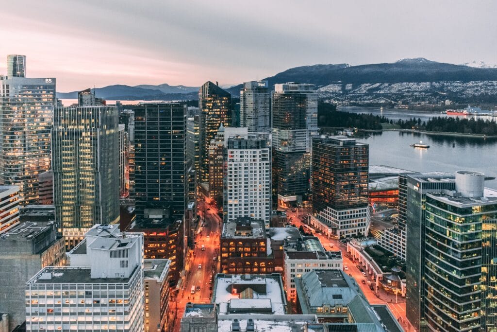 Paysage urbain du Canada