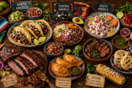 Cuisines of the Americas: Complete Regional Food Guide for Australian Readers