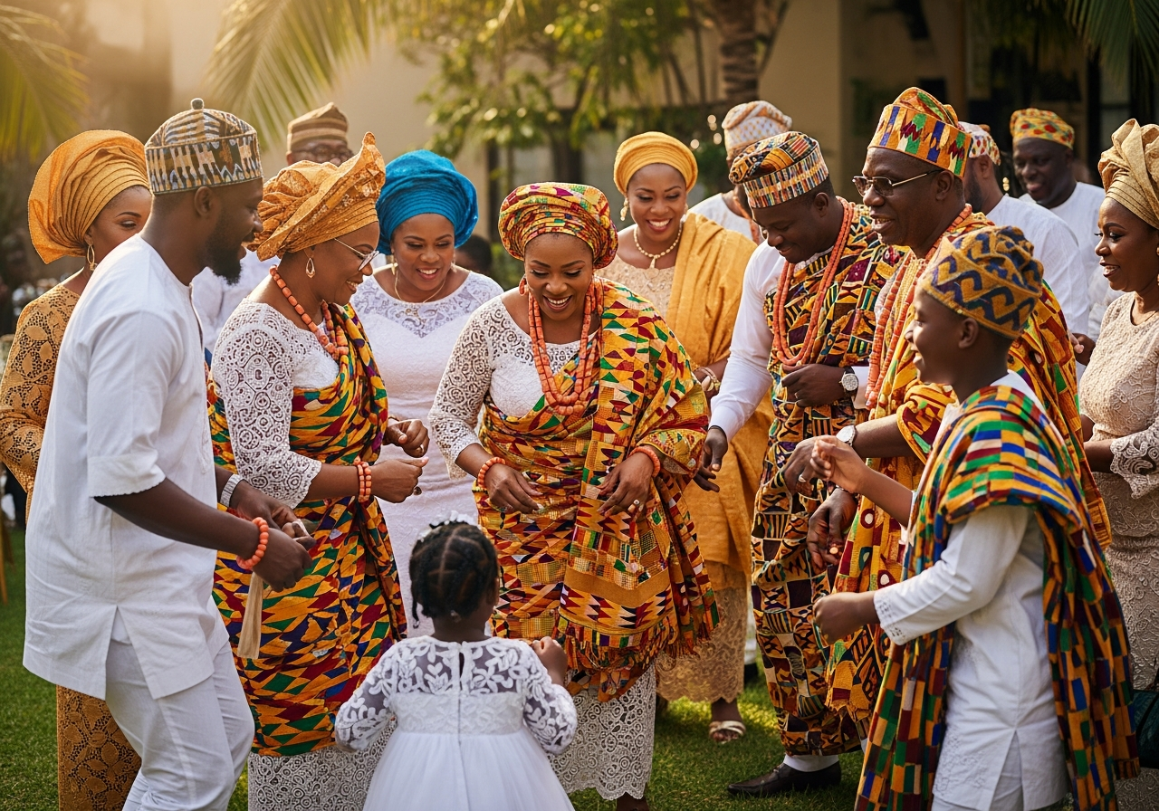 ghana traditional engagement dress Wedding Traditions in Ghana: A Complete Overview Kaba styles Size:31 X 32 Infinity dress Lace Fabric in Shop
