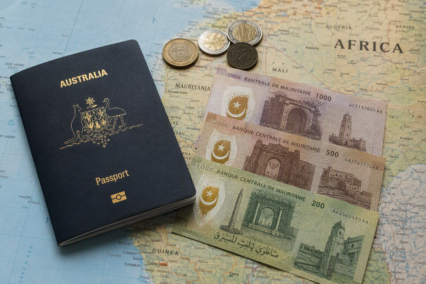 Heading Overseas From Australia? Here’s The Mauritanian Ouguiya Symbol