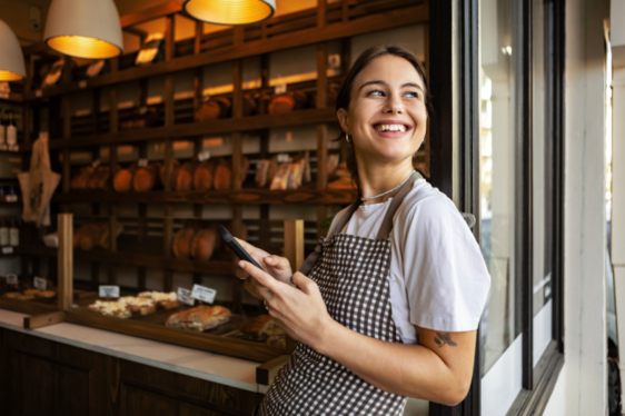 female business owner in europe