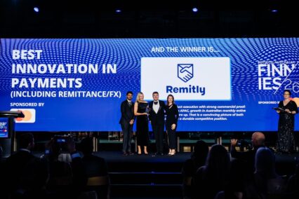 Remitly Wins Two Prestigious 2026 Finnies Awards in Australia