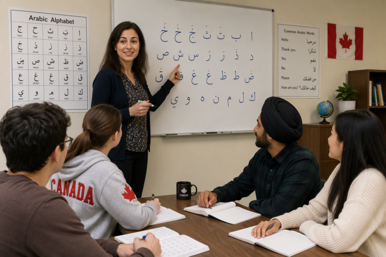 The Arabic Alphabet Demystified for Canada
