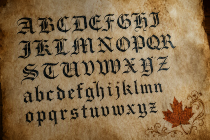 The Gothic Alphabet: A Practical Guide for Canada