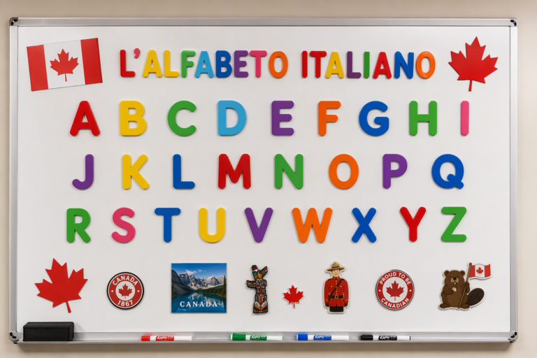 How to Learn the Italian Alphabet in Canada