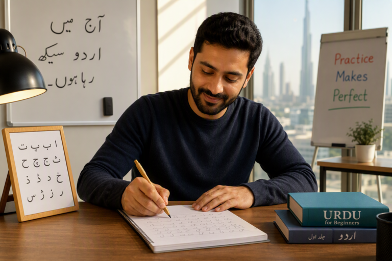 How to Learn the Urdu Alphabet in the UAE