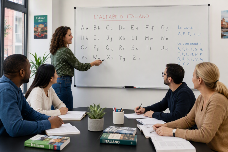 How to Learn the Italian Alphabet in the UAE