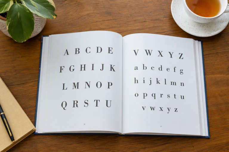 The English Alphabet: A Complete Guide for the UK