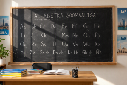 The Somali Alphabet, Explained for the UAE