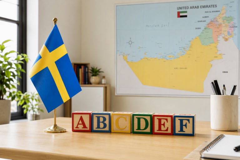 A UAE Guide to the Swedish Alphabet