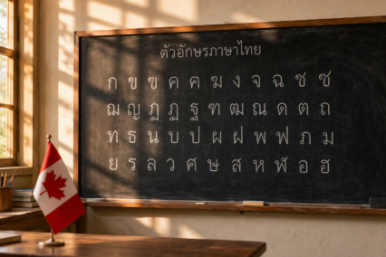 The Thai Alphabet, Explained for Canadians