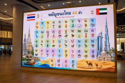 The Thai Alphabet, Explained for the UAE