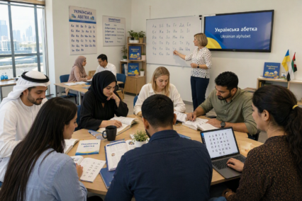 A UAE Guide to the Ukrainian Alphabet